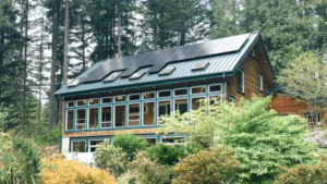 komin a fotowoltaika